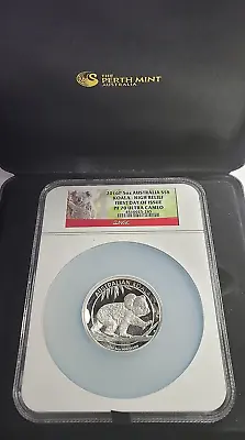 $450.99 • Buy 2016 P Silver Australia $8 High Relief Koala 5 Oz Proof Coin Ngc Pf 70 Uc Fdoi