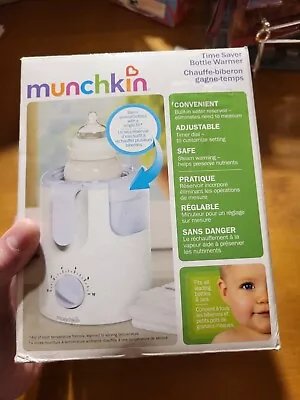 Munchkin Time Saver Bottle Warmer Warm Baby Bottles Fast In 2 Minutes READ • $27.91