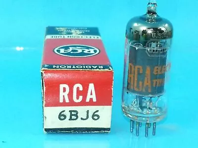$8.70 • Buy RCA 6BJ6 VACUUM TUBE NOS NIB  Valvola  Röhre Valve SINGLE