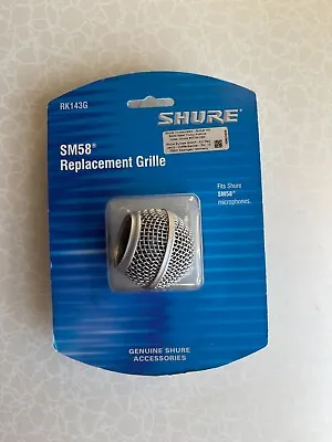 Shure RK143G Replacement Microphone Grille For SM58 Shure Mic Grill SM 58 • $10