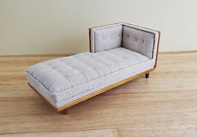 Dollhouse JBM Chase Sofa Mid Century Modern 1:12 Miniature Furniture Couch • $85