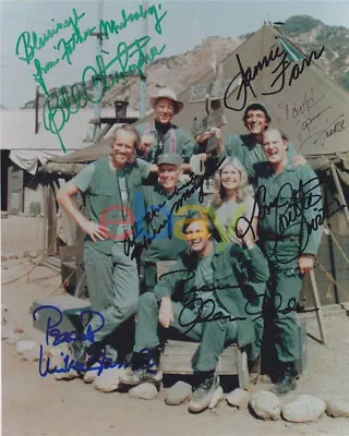 MASH Cast Photo 8x10 Autographed Signed Reprint • $19.95