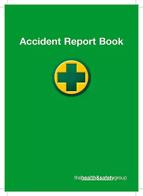 ACCIDENT REPORT BOOK HSE Compliant First Aid School/Office Injury Health Record • £7.98