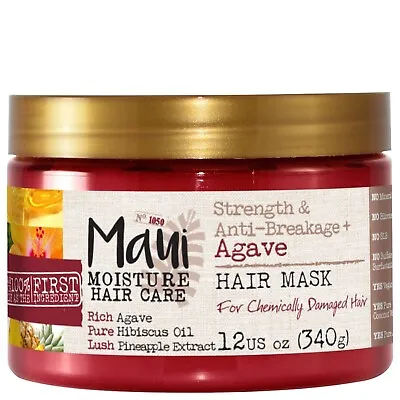 Maui Moisture Agave Hair Mask For Chemically Damaged Hair 340g • £6.50