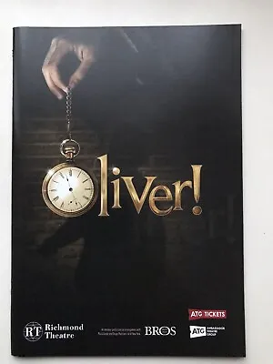 £3.50 • Buy OLIVER  The Musical Theatre TOUR Programme JAMES TURNBULL