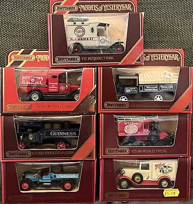 Matchbox Models Of Yesteryear Collection - Job Lot Of 7 • $2.53