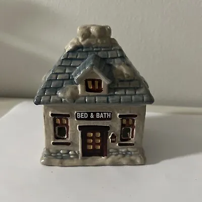 1937 GWT Bed And Bath Christmas Village Candle Lit • $2.99