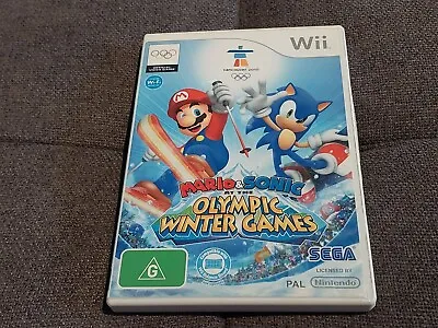 $12.11 • Buy Mario & Sonic At The Olympic Winter Games Vancouver 2010 Wii VGC With Manual