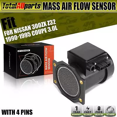 MAF Mass Air Flow Sensor W/ Housing For Nissan 300ZX Z32 3.0L VG30DETT 1990-1995 • $55.99