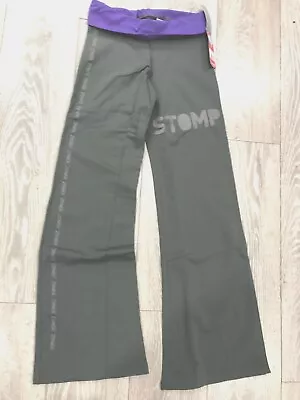 Ladies Grey Gym Pants Bootcut Zumba Trousers Shake Dance SIZE XS UK 6-8 New • £8.95