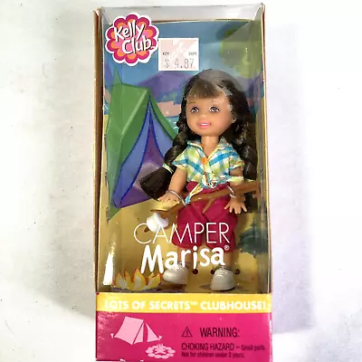 Mattel Barbie CAMPER MARISA 2001 Kelly Doll Girl Club Camping Party NFRB • $25.53