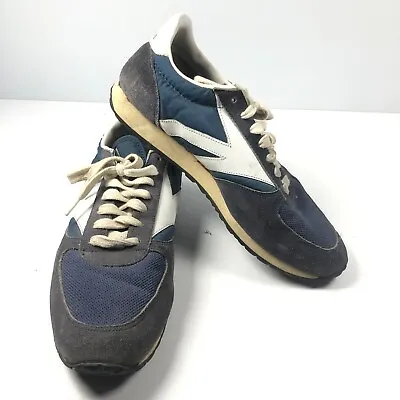 Vtg U.s.a. Olympics 79-80's Suede Sneakers Jc Penney Blue White 10.5 D Rare • $48