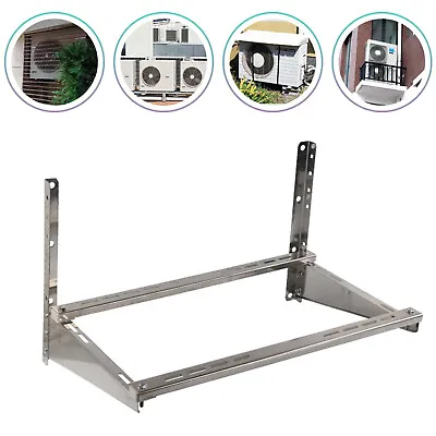 £38.03 • Buy Universal Air Conditioner Support Bracket Wall Mount Rack 201 Stainless Steel 