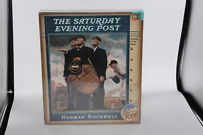 Norman Rockwell Puzzle. 1026 Piece. 27 X20 . Bottom Of The Sixth. New. • $20