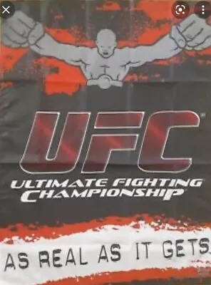 UFC Verticle Flag 27” X 37” 2010 New In Bag • $9.61