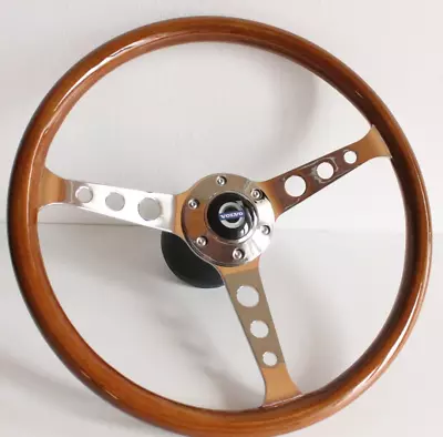 Steering Wheel Fits For VOLVO Used Wood Classic Vintage  Wooden P1800 P1800 ES • $235.66