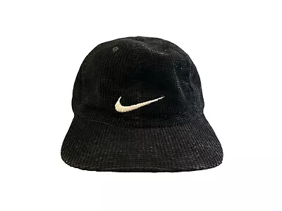 Vintage Nike Waffle Corduroy Hat Cap Adult OSFA 90s Made In USA • $40