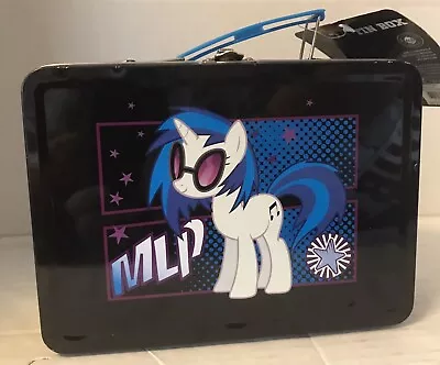 Hasbro My Little Pony Friendship Is Magic - DJ Pony Tin Metal Lunchbox NEW • $25