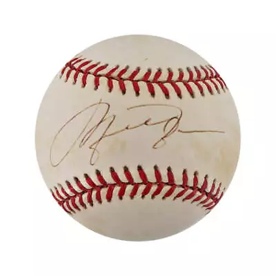 Michael Jordan Chicago Bulls White Sox Autographed Bobby Brown OAL Baseball (JSA • $1799.99