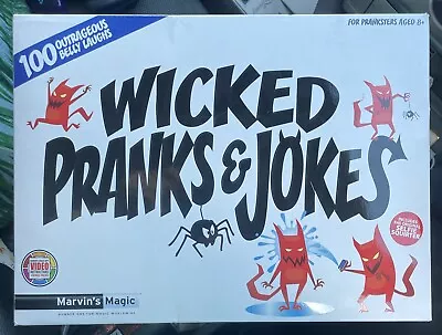 Marvin's Magic - Wicked Pranks & Jokes - Fun Pranks For Kids - NEW SEALED • £12.99