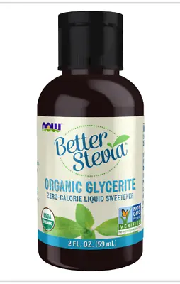 Now Better Stevia Organic Glycerite 2 Fl.oz. • $5.99