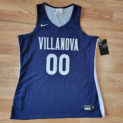 Nike NCAA Villanova Wildcats Blue White Basketball Jersey Women's Size Medium • $14.99