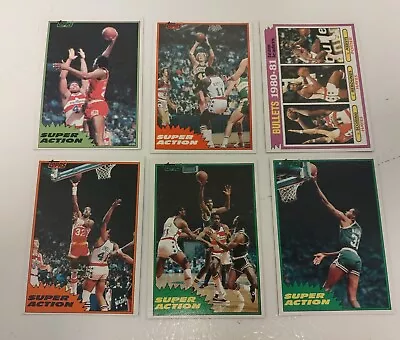 1981-1982 Topps Basketball Cards U-Pick Singles $1.25 Ea. #1-198 FREE SHIPPING🏀 • $1.25