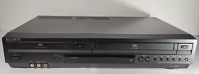 Sony SLV-D281P DVD VCR Combo Classic Black - No Remote + TESTED WORKS • $69.99