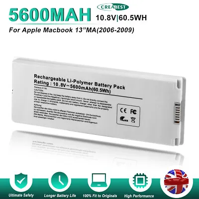 10.8V A1185 A1181 Battery For Apple MacBook 13  Early 2006 2007 2009 MA561 MA699 • £218.90