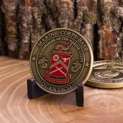 United States Marine Corps Base Quantico Challenge Coin • $18.97