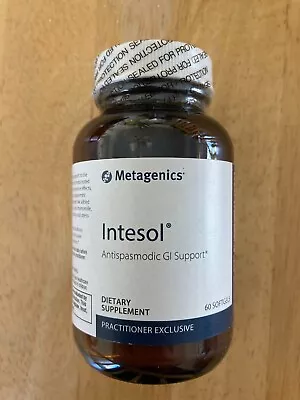 Metagenics - Intesol 60 Softgels Antispasmodic GI Support Supplement • $34.99