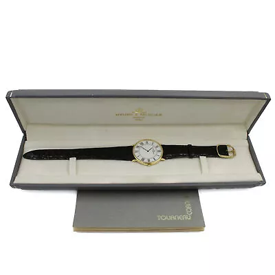 18k Baume & Mercier Classima Ref. 15172A White Roman Dial 33mm W/ Box  #W81726-1 • $414