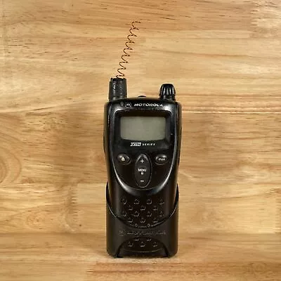 Motorola XTN Series Black Portable 6-Channel VHF Two-Way Radio Walkie Talkie • $37.71