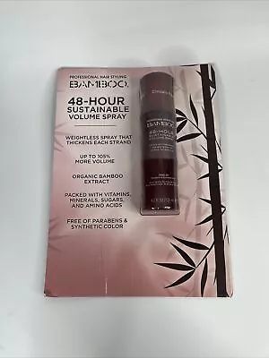 Alterna Bamboo Volume 48-Hour Sustainable Volume Spray 4.2 Oz Rare! New In Box! • $54.99