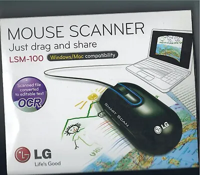 LG    Mouse Model MCL1U (LSM-100) Scanner 1200 DPI • $15