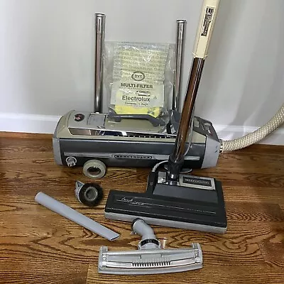 $164.95 • Buy Electrolux Silverado Deluxe Model 1505 Vacuum W/ Hose & Power Nozzle SEE DETAILS