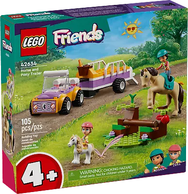 LEGO® Friends Horse And Pony Trailer 42634 • $21.99