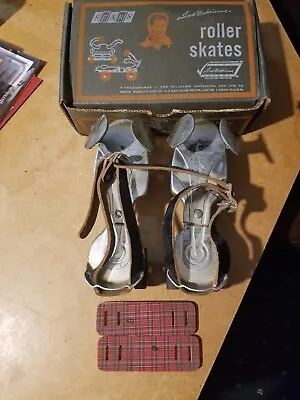Vintage Sears And Roebuck Ted William's Kid's Roller Skates In Great Condition • $75