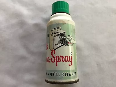 Sea Spray Oven & Grill Cleaner Vintage Spray Tin O-Cedar Co • $19.95