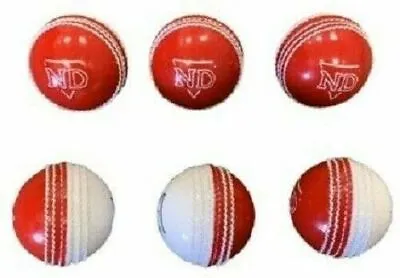 £24.94 • Buy ND Cricket 'Incrediballs' [6 Pack] - Senior Cricket Ball Foam Balls **New