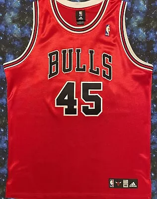 Authentic Vintage Adidas Chicago Bulls Michael Jordan #45 Basketball Jersey • $399.99