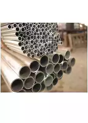 £5.60 • Buy Aluminium Round Tube Pipe Hollow 25mm 28mm 30mm 35mm 40mm 45mm 6082T6 6063T6