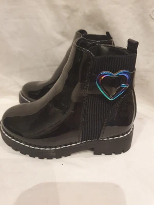 £5.50 • Buy George Love My Boot,  Patient Attractive Heart Buckle Zipped Boot Size7