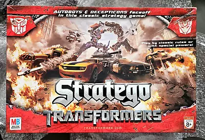 Stratego Board Game By MB Milton Bradley- Transformers Edition - Complete • $12.94