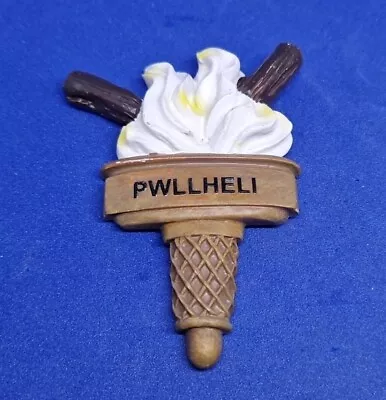 Fridge Magnet - Pwllheli Flake Ice Cream Whippy 99 • £6.99