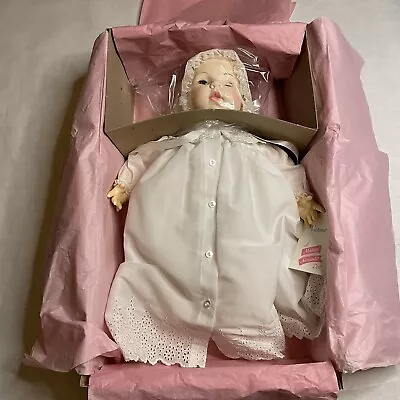 Vintage Mary Mine #5760 Madame Alexander 18” Baby Doll Victoria Blue Eyes In Box • $60