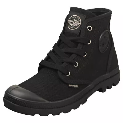 Palladium Pampa Hi Womens Black Casual Boots • £66.49