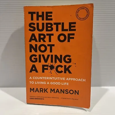 $14.95 • Buy The Subtle Art Of Not Giving A F*ck By Mark Manson (Paperback) 