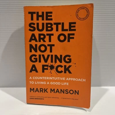 $14.95 • Buy The Subtle Art Of Not Giving A F*ck By Mark Manson (Paperback) 