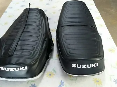 SUZUKI GT750 SEAT COVER LeMans L/M/A/B 1974 To 1977 MODEL WITH STRAP (S*-28) • $45